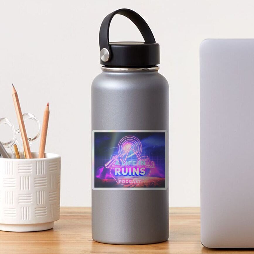 Item preview, Holographic Sticker designed and sold by Alifeinruins.