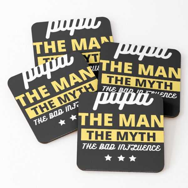 Item preview, Papa the man, the myth, the bad influence funny designed and sold by Sam Artist.