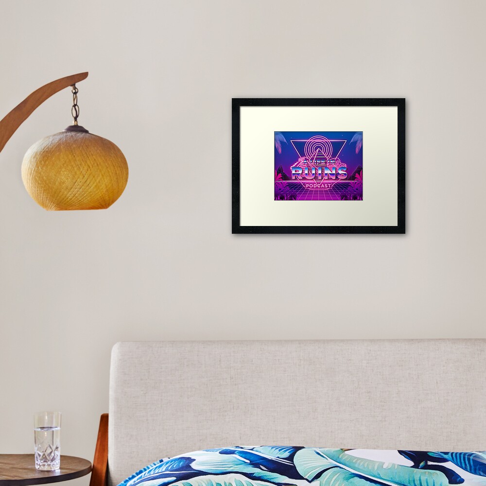 Item preview, Framed Art Print designed and sold by Alifeinruins.