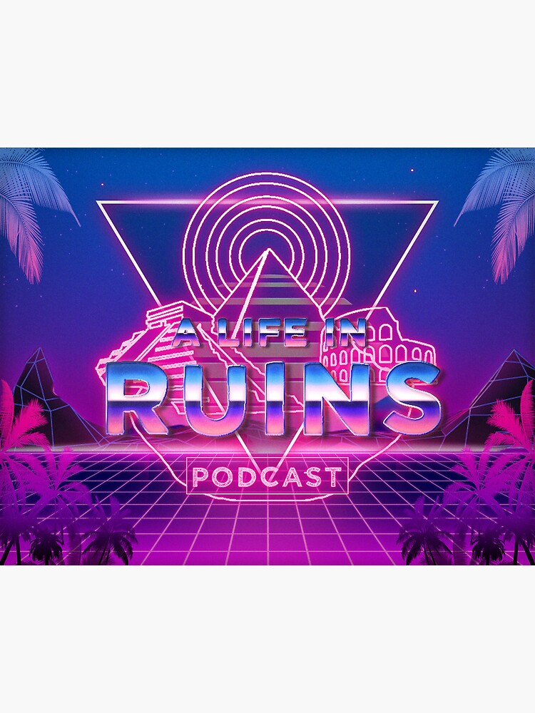 Thumbnail 3 of 3, Art Print, ALIRP Retro Logo 2 designed and sold by Alifeinruins.