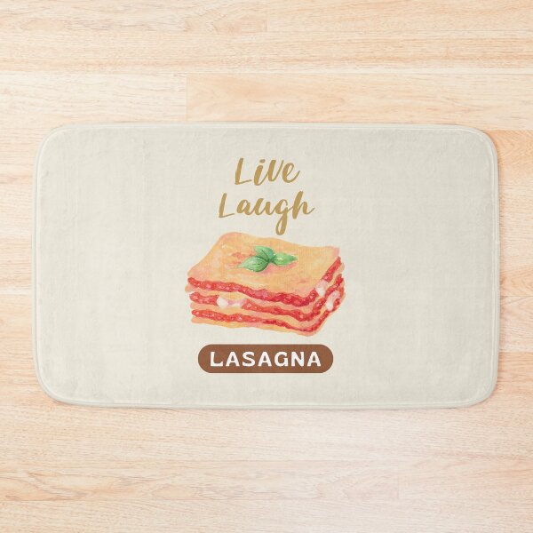 Item preview, Live Laugh Lasagna - Colorful Italian Kitchen, Pasta and Lasagna Lovers designed and sold by JoyTop.
