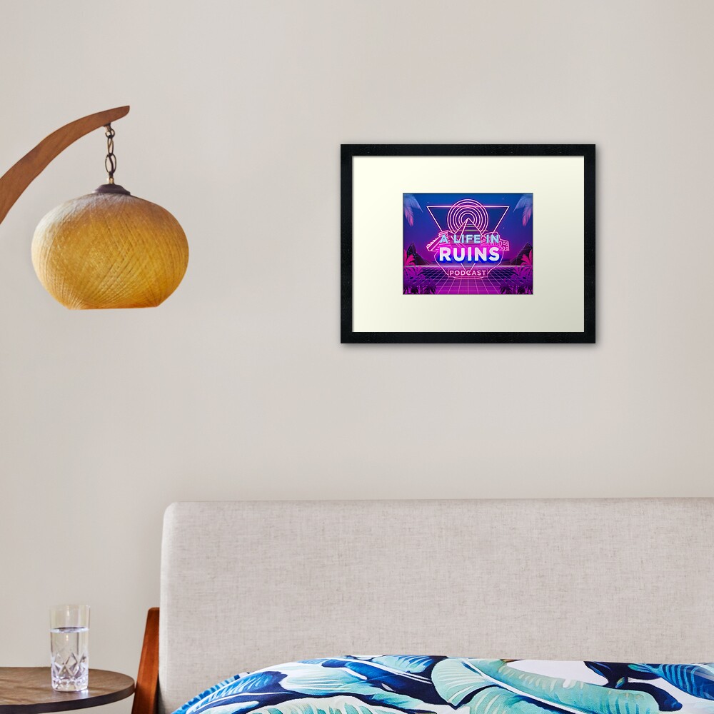 Item preview, Framed Art Print designed and sold by Alifeinruins.