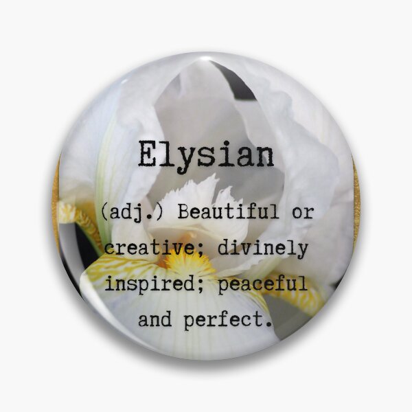 Item preview, Elysian Word Definition designed and sold by CottageNaturals.