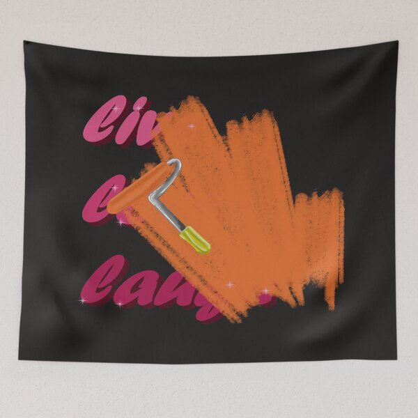 Item preview,  Live, love, laugh (orange) designed and sold by HeavyBurden.