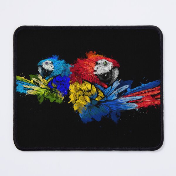 Item preview, Macaw in abstract neon colors designed and sold by Bcolors.