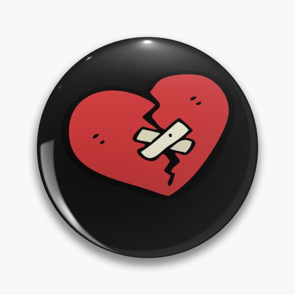 Item preview, Patched Up Broken Heart - Heartbroken designed and sold by WowAllinOne.