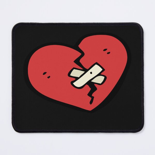 Item preview, Patched Up Broken Heart - Heartbroken designed and sold by WowAllinOne.