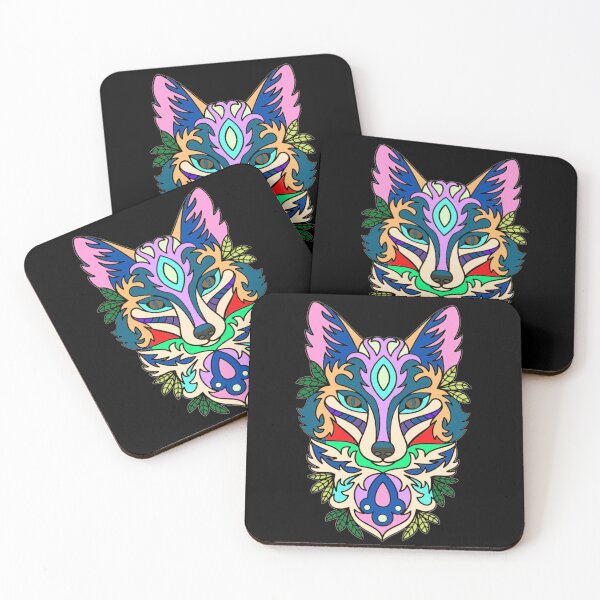 Item preview, Best seller aztec wolf t-shirt - Mandala  designed and sold by LukjanovArt.