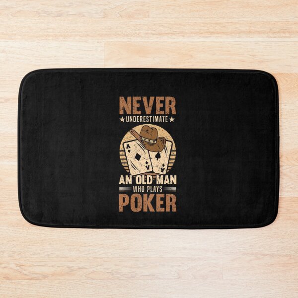 Item preview, Never underestimate old man who plays Poker designed and sold by Ibu83.