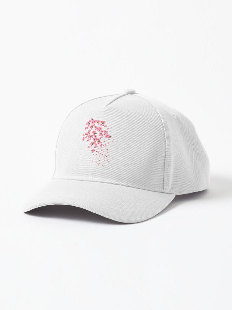 Sakura Cherry Blossom Cap for Sale by epitomegirl