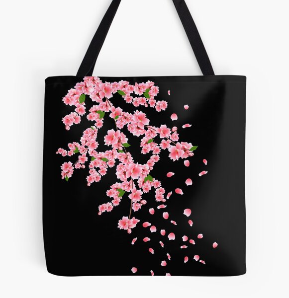 Cherry Blossom Tote Bag / Pink Floral Tote Bag – Farmhouse for the Soul