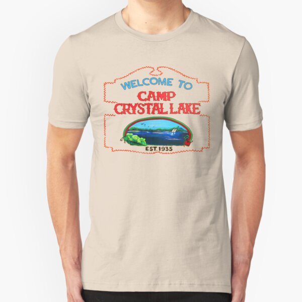 crystal lake Slim Fit T-Shirt