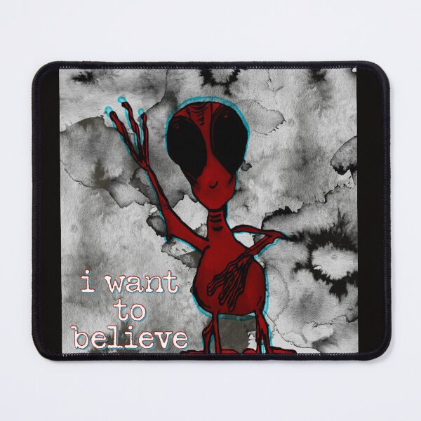 Item preview, Believe in this friendly alien designed and sold by Normanbates13.