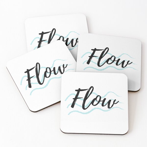 Item preview, Flujo con diseño de onda azul claro designed and sold by ActionFocus.