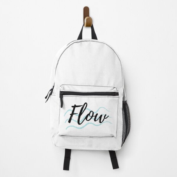 Item preview, Flow with light blue wave design designed and sold by ActionFocus.