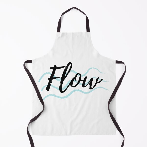 Item preview, Flow with light blue wave design designed and sold by ActionFocus.