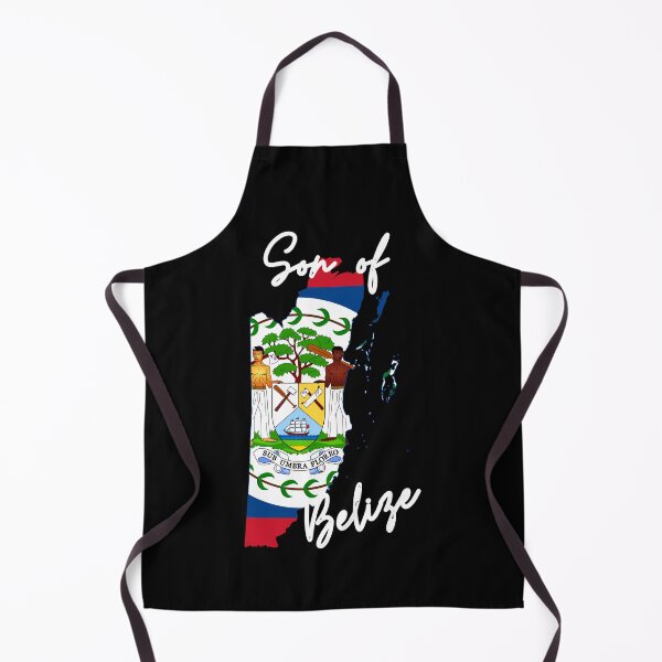 Item preview, Son of Belize Map Flag designed and sold by NovawayDirect.
