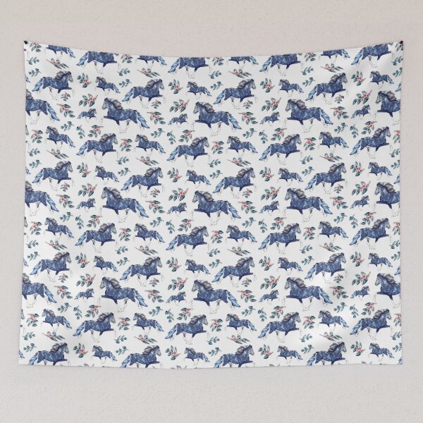 Item preview, Blámóða and the Flowers ~ Icelandic Horse designed and sold by CentauriArt.
