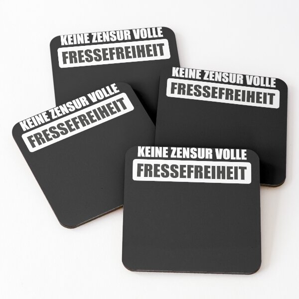 Item preview, Fressefreiheit Pressefreiheit Politisch  designed and sold by Wildchagapicker.