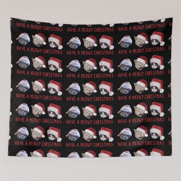 Item preview, Have a Meowy Christmas designed and sold by stickmeok.