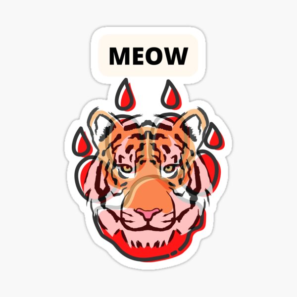 Tiger Paw Stickers for Sale