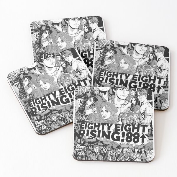 Item preview, 88Rising The Movie Poster Black and White designed and sold by hansoloski.