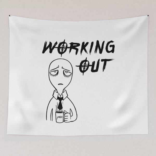 Item preview, WORKING OUT SHIRT designed and sold by Haitam771.