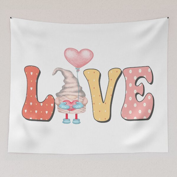 Item preview, Love Gnome - Live and Love Gnome designed and sold by molamode.