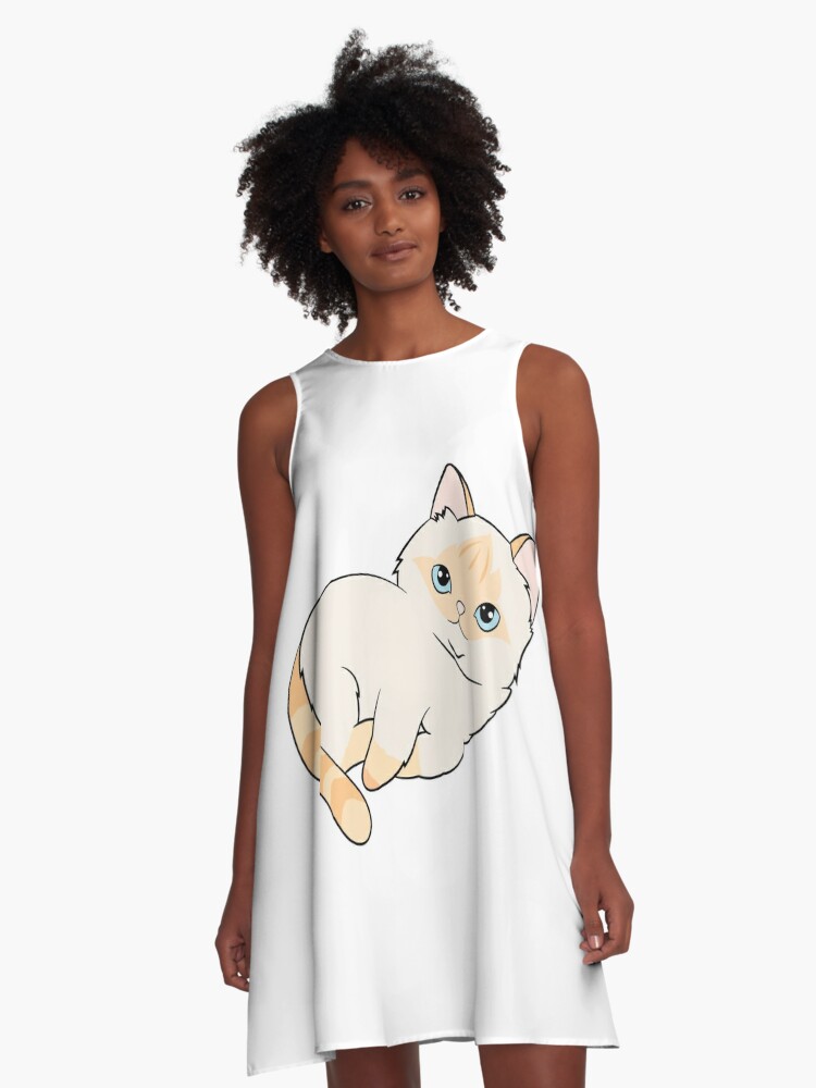 siamese cat dress