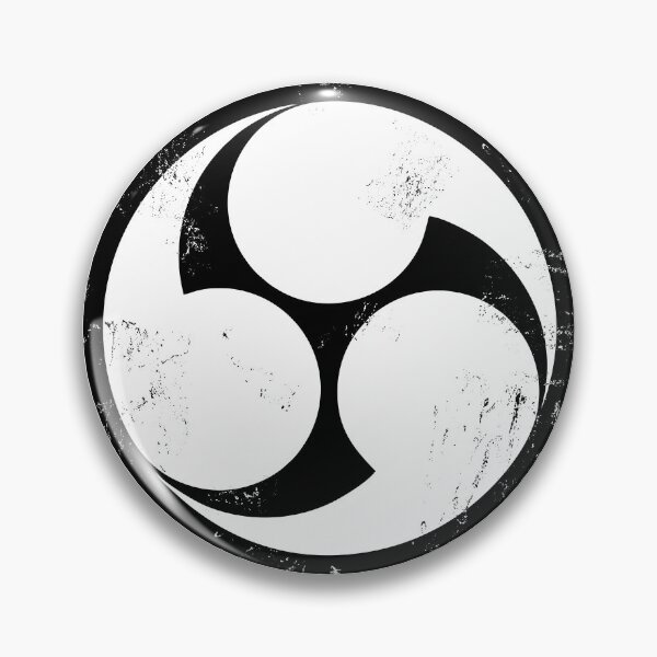 Item preview, Tomoe - Mitsudomoe Symbol [distressed] designed and sold by Mariel  Toigo.