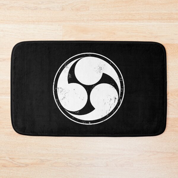 Item preview, Tomoe - Mitsudomoe Symbol [distressed] designed and sold by Mariel  Toigo.