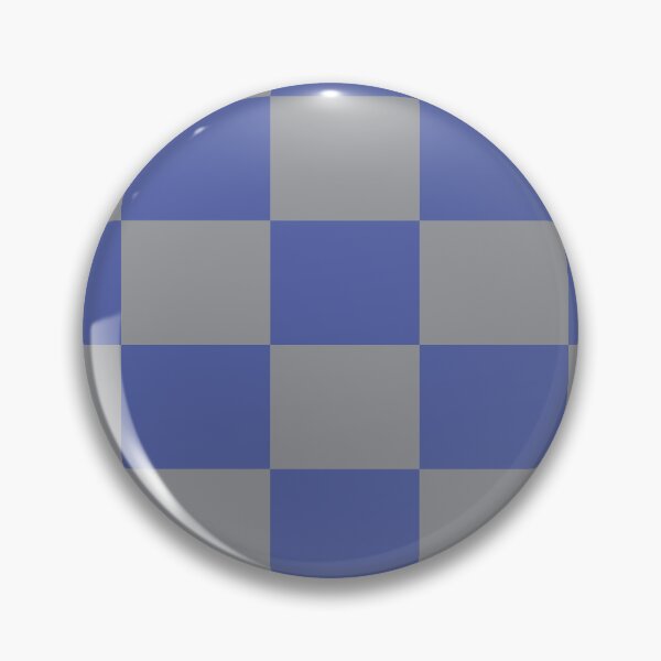 Item preview, Squares Pattern Checkerboard Gray and Periwinkle Blue designed and sold by ValeriesGallery.