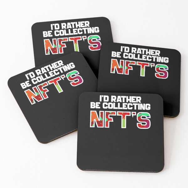 Item preview, I’d Rather Be Collecting NFTS Design  designed and sold by boopsblunt.