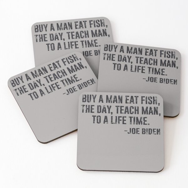 Item preview, Joe Biden, Buy a man eat fish the day teach man to life time designed and sold by Anouaramer.