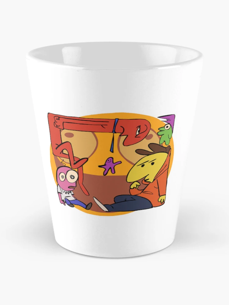 Thumbnail 2 of 4, Coffee Mug, Smiling Friends designed and sold by DreamPattern.