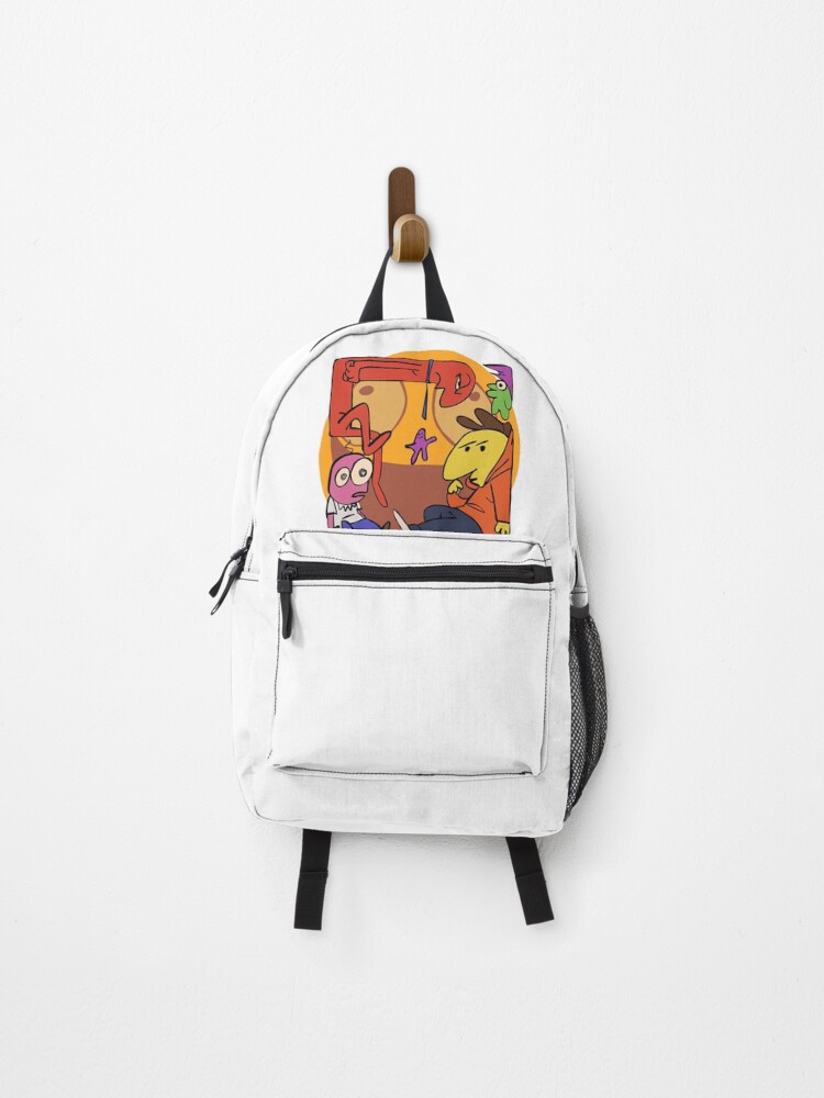 Thumbnail 1 of 3, Backpack, Smiling Friends designed and sold by DreamPattern.