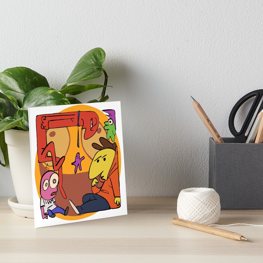 Item preview, Art Board Print designed and sold by DreamPattern.