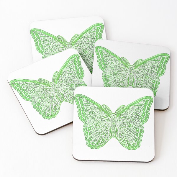 Item preview, Beautiful Butterfly - Green designed and sold by IAW-Studios.
