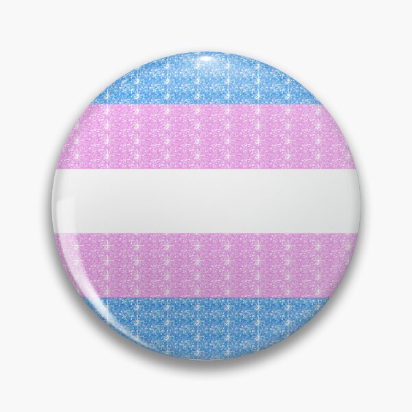 Artikelvorschau, Glitzernde Trans-Flagge entworfen und verkauft von dishbug.