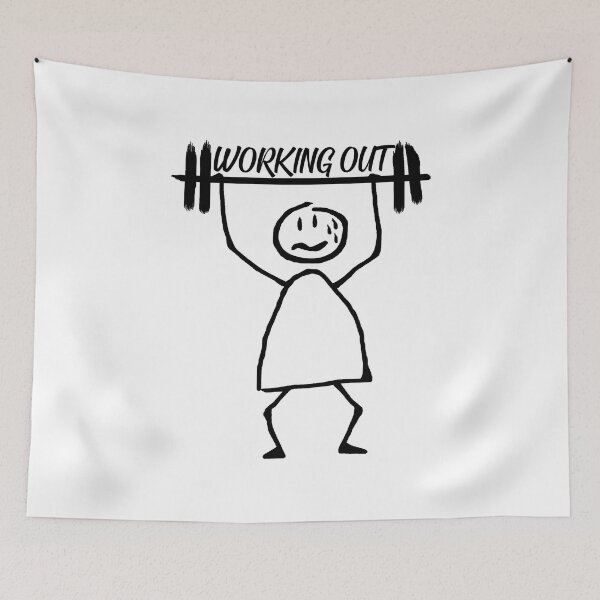 Item preview,  WORKING OUT SHIRT designed and sold by Haitam771.