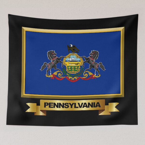 Item preview, PENNSYLVANIA Flag Gifts, Masks, Stickers & Products (N) designed and sold by mpodger.