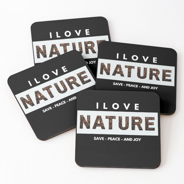 Item preview, I Love Nature Desigh (safe, peace and joy) designed and sold by NickLivin.