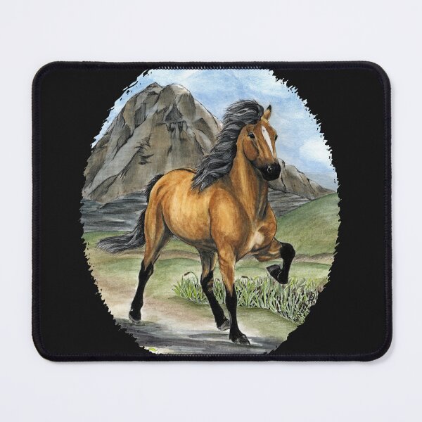 Item preview, Golden Tolt Icelandic Horse designed and sold by CentauriArt.