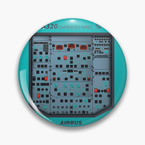 Item preview, AIRBUS A320 OVERHEAD PANEL designed and sold by Ljubomir Cvijovic.
