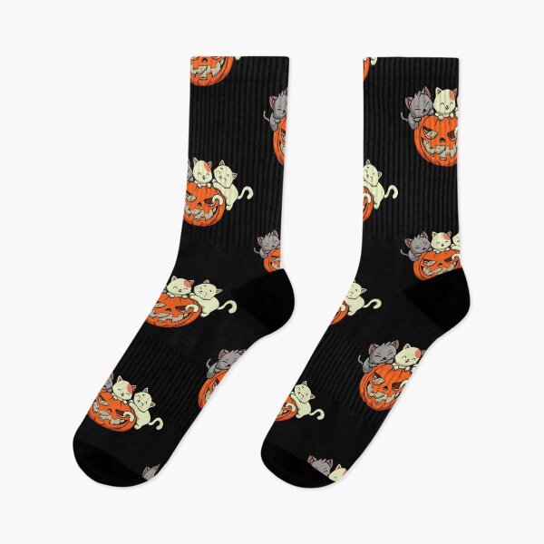 Item preview, Halloween Cats Pumpkin Scary Cat Costume Horror  designed and sold by Lenny Stahl.