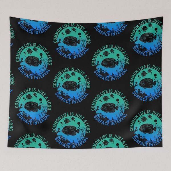 Item preview, Scuba diving design, common life is just a long surface interval - scuba dive designed and sold by NobelFashion.