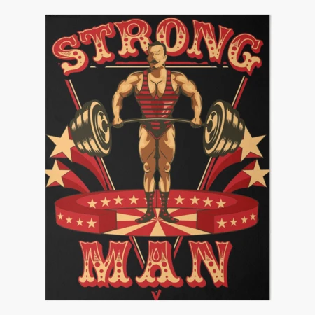 Gifts for Him - Strong Man / Body Builder Statue - Steelman