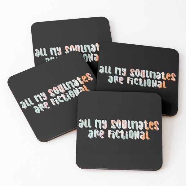 Item preview, My Soulmates Are Fictional :( tie dye version 2.0 designed and sold by Shea Sketches.