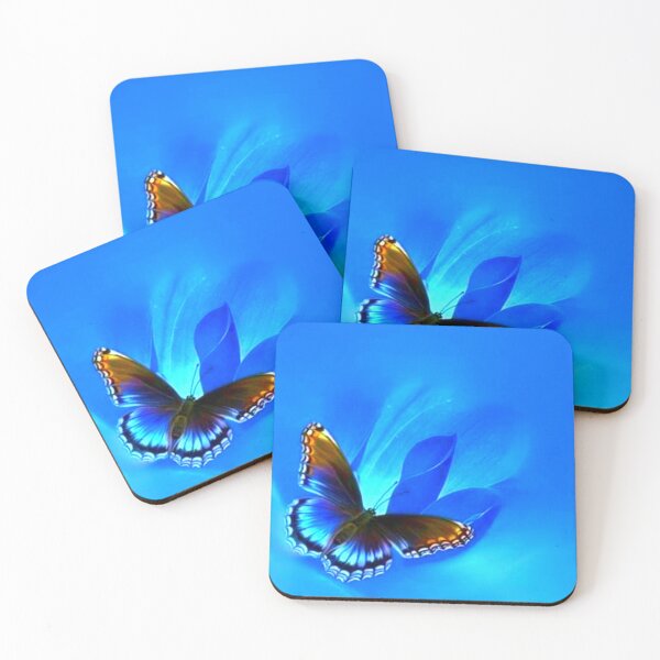 Item preview, Blue Butterfly Throw Blanket & iPhone Case designed and sold by Birshka.