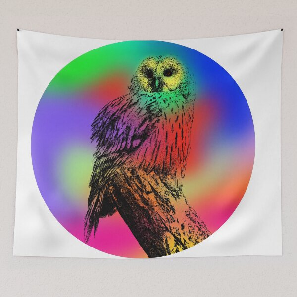 Item preview, Night bird on a color disk designed and sold by Bigrow.